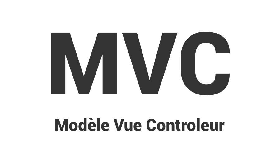 MVC - Modèle Vue Contrôleur